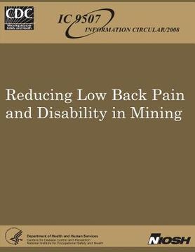 portada Reducing Low Back Pain and Disability in Mining (en Inglés)