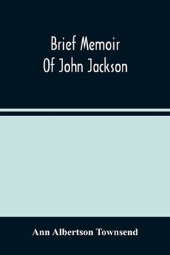 portada Brief Memoir Of John Jackson (en Inglés)