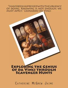 portada Exploring the Genius of da Vinci through Scavenger Hunts (en Inglés)