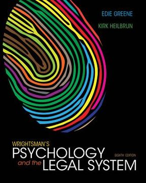 portada wrightsman's psychology and the legal system (en Inglés)