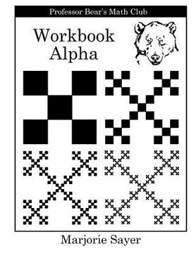 portada professor bear's math club workbook alpha (en Inglés)