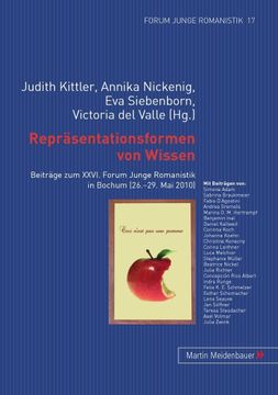portada Repräsentationsformen von Wissen(Meidenbauer,Martin Verlag) (in Spanish)