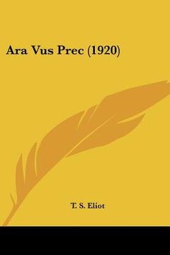 portada ara vus prec (1920) (in English)