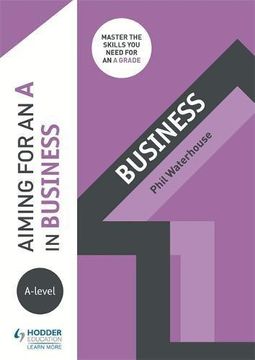portada Aiming For An A In A-Level Business (en Inglés)