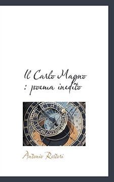 portada il carlo magno: poema inedito (in English)