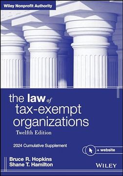 portada The law of Tax-Exempt Organizations: 2024 Cumulative Supplement (en Inglés)