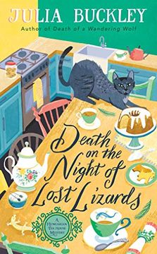 portada Death on the Night of Lost Lizards (a Hungarian tea House Mystery) (en Inglés)