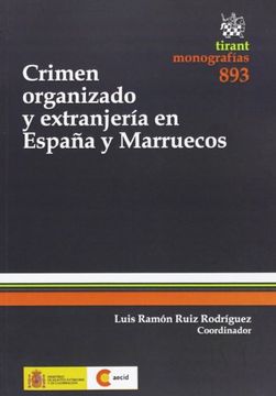 portada Crimen organizado y extranjería en España y Marruecos (Monografías)