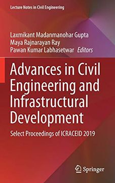 portada Advances in Civil Engineering and Infrastructural Development: Select Proceedings of Icraceid 2019: 87 (Lecture Notes in Civil Engineering) 