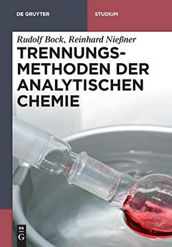 portada Trennungsmethoden der Analytischen Chemie (in German)