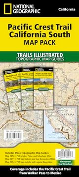 portada Pacific Crest Trail: California South [Map Pack Bundle] (National Geographic Trails Illustrated Map)