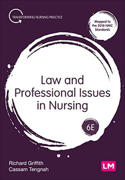 portada Law and Professional Issues in Nursing (Transforming Nursing Practice Series) (en Inglés)