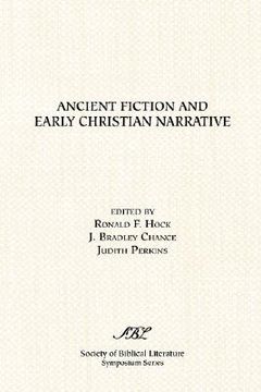 portada ancient fiction and early christian narrative (in English)