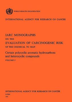 portada certain polycyclic aromatic hydrocarbons and heterocyclic compounds (in English)