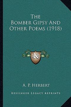 portada the bomber gipsy and other poems (1918) (in English)