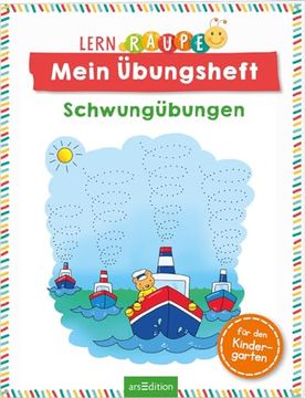 portada Lernraupe - Mein Übungsheft - Schwungübungen (en Alemán)
