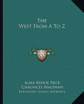 portada the west from a to z (en Inglés)