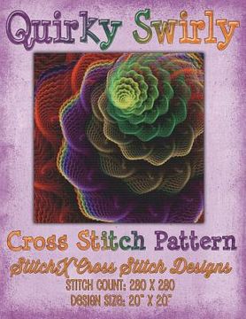 portada Quirky Swirly Cross Stitch Pattern (en Inglés)