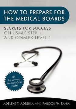 portada how to prepare for the medical boards (en Inglés)