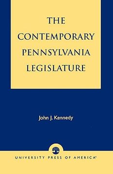 portada the contemporary pennsylvania legislature (en Inglés)