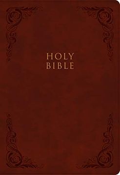 portada Csb Super Giant Print Reference Bible, Burgundy Leathertouch 