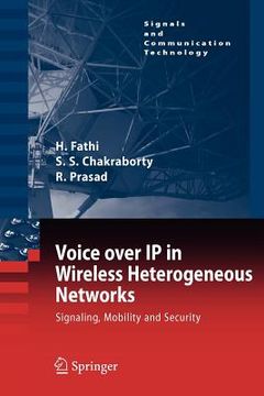 portada voice over ip in wireless heterogeneous networks: signaling, mobility and security (en Inglés)