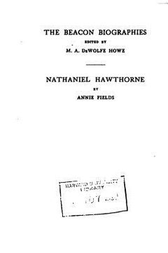 portada Nathaniel Hawthorne (en Inglés)