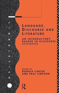 portada Language, Discourse and Literature: An Introductory Reader in Discourse Stylistics (in English)