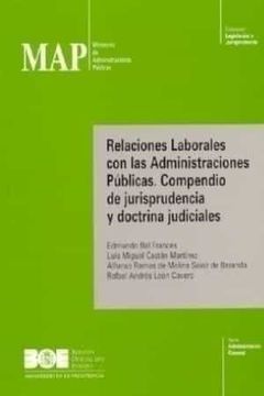 portada Relaciones Laborales con las Administraciones Publicas: Compendi o de Jurisprudencia y Doctrina Judiciales