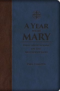 portada A Year with Mary: Daily Meditations on the Mother of God (en Inglés)