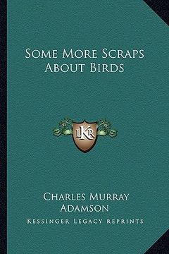 portada some more scraps about birds (en Inglés)