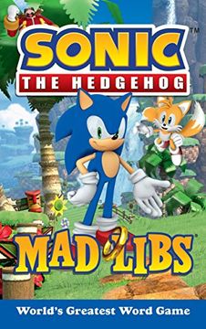 portada Sonic the Hedgehog mad Libs 