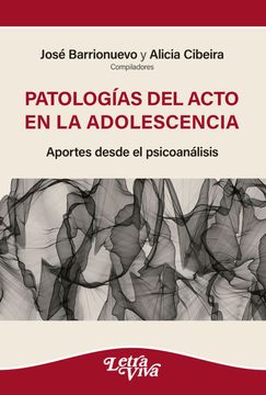 portada Patologias del Acto en la Adolescencia (in Spanish)