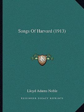 portada songs of harvard (1913) (in English)