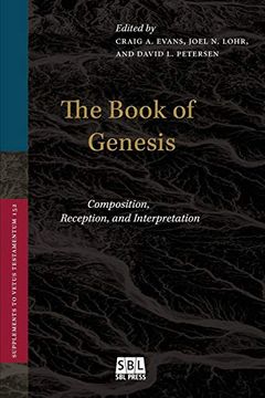 portada The Book of Genesis: Composition, Reception, and Interpretation (Supplements to Vetus Testamentum) (en Inglés)