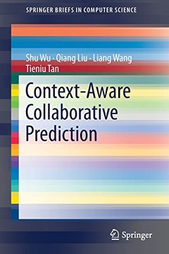 portada Context-Aware Collaborative Prediction (Springerbriefs in Computer Science) (in English)