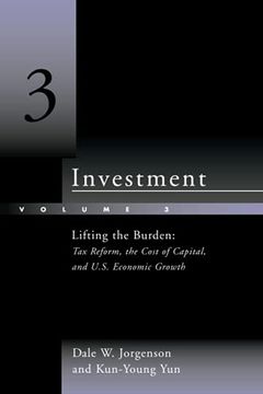portada Investment (The mit Press): Lifting the Burden: Tax Reform, the Cost of Capital, and U. S. Economic Growth: 3 (en Inglés)