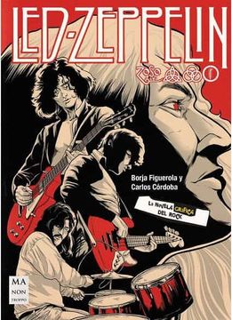 portada Led Zeppelin: La Novela Gráfica del Rock