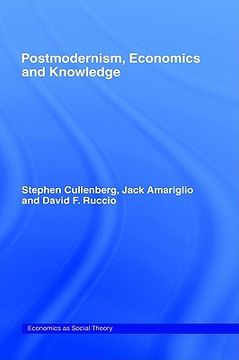 portada post-modernism, economics and knowledge (en Inglés)
