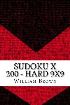 portada Sudoku X 200 - Hard 9x9 (en Inglés)