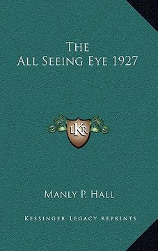 portada the all seeing eye 1927 (en Inglés)