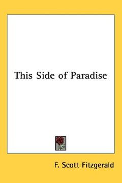 portada this side of paradise (in English)