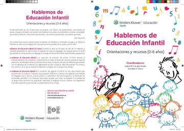 portada Hablemos de Educación Infantil: Orientaciones y Recursos (0-6 Años)