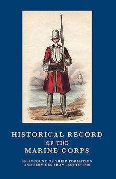 portada historical record of the marine corps 1664-1748