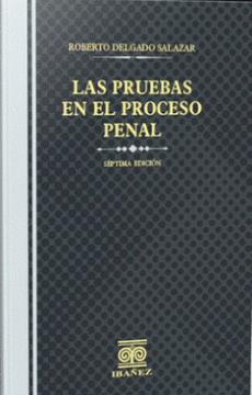 portada LAS PRUEBAS EN EL PROCESO PENAL (in Spanish)