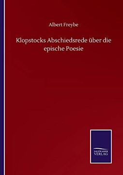 portada Klopstocks Abschiedsrede Über die Epische Poesie (en Alemán)