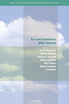 portada Art and Aesthetics After Adorno (Berkeley Forum in the Humanities) (in English)