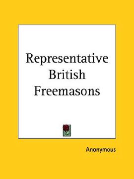 portada representative british freemasons (en Inglés)