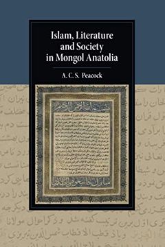 portada Islam, Literature and Society in Mongol Anatolia (Cambridge Studies in Islamic Civilization) (in English)