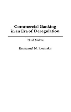 portada Commercial Banking in an era of Deregulation, 3rd Edition (World Literature; 79) (in English)